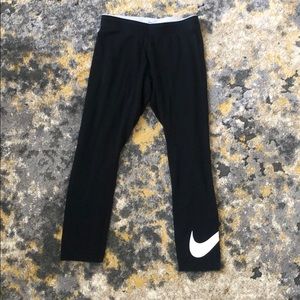 Black Nike Cotten leggings